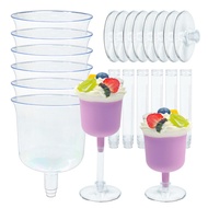 Margarita Goblet Disposable Cocktail Glass Party Party Transparent Plastic Glass Champagne Wine Glas