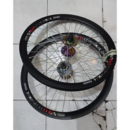 20 inch OXO 3cm BMX Bike Wheelset Rim Basikal 20 Inci BMX