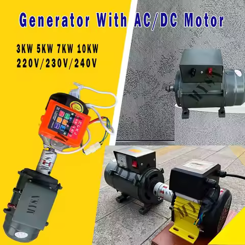 7KW 5KW Free Energy Permanent Magnet Generator 10KW Brushless Generator 220V Alternator With Variabl
