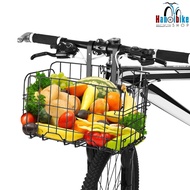 Bicycle Hanging Basket With Foldable Steel Frame