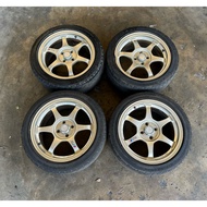 SSR Type C JDM Sport Rim 16 inch 4H 100 pcd 7JJ ET42 Honda Toyota JDM Used Made in Japan 🎌🇯🇵