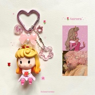 Disney Princess keychain by clouverme | Disney princess miniature keychain