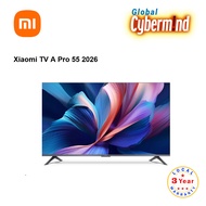 Xiaomi TV A Pro 55 2026 - 3 years onsite warranty (Brought to you by Global Cybermind)