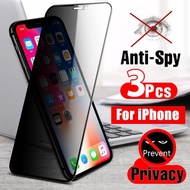3 Pack Full Cover Anti-Spy Privacy Screen Protector for iPhone 14/14 Plus/14 Pro/14 Pro Max/13/13 Mini/13 Pro/13 Pro Max/12/12 Mini/12 Pro/12 Pro Max