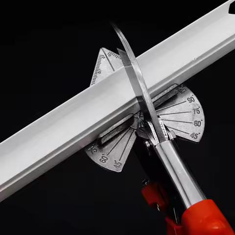 Multifunctional Miter Shear Cutter Adjustable At 45 To 135 Degree Hand Tools for Cutting Soft Wood,