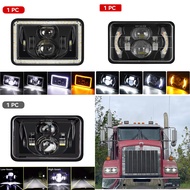 4x6" LED Square DRL Headlights For Truck Offroad 4WD Tractor ATV UTE  Suzuki H4651 H4652 H4656 H4666
