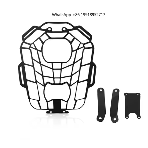 For KTM 390 ADVENTURE R 2025 390 ADVENTURE X Headlamp Grill Mesh Motorcycle Headlight Guard Grille P