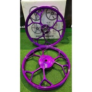 SPORT RIM AEROX THAI 17 INCH PNP YAMAHA EGO LC/AVANTIZ/SOLARIZ VIRAL KILAT PURPLE SIZE 1.4X1.4-17INC