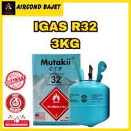 R32 gas air conditioning gas 3kg aircond air conditioning