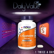 L-Cysteine/500 MG w/ Vitamin C &amp; B-6 100 Tablets by NOW FOODS