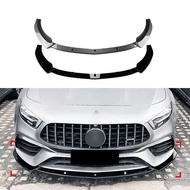 Suitable for Mercedes-Benz A-Class W177 Early Stage A45 A45S AMG 2019-2023 Front Bumper Front Lip Fr