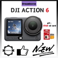 【2025】DJI Osmo Action 6/8K/30fps HDR Video/1950mAh battery lasts 4 hours（Standard combo&adventure co