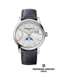 Frederique Constant Manufacture นาฬิกาข้อมือผู้ชาย FC-735S3H6 Classics Moonphase Big Date Men’s Watch