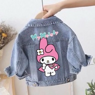 Children's My Melody Pink Jeans Printed Jacket