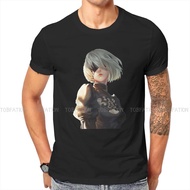 NieR Automata T Shirt Vintage Grunge Polyester Men's Tshirt O-NeckMen Clothing XS-4XL-5XL-6XL