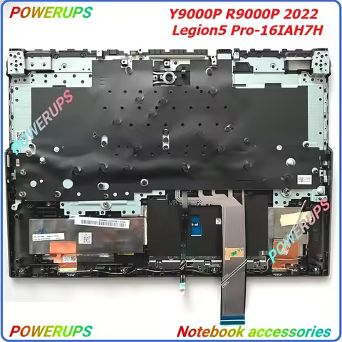 New Laptop Upper/Palmrest Cover/Case/Shell US Keyboard For Lenovo Y9000P R9000P 2022 Legion5 Pro-16I
