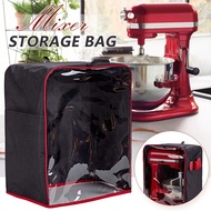 Stand Mixer Dust Cover with Pockets Clear Front Panel Accessories for Storage Waterproof Storage Bag for Kitchen Oxford Cloth