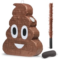 Poop Pinata Funny Kids Birthday Fiesta Decorations Party Favors for Birthday Anniversary Celebration