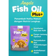 ANGELS PET CARE Fish Oil Appetite Enhancer & Fur Vitamins 10 & 50 Tablets Fish Oil Capsules Vitamin 