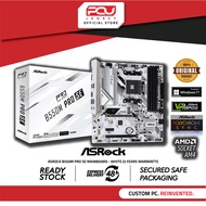 ASROCK B550M PRO SE  AM4 MAINBOARD - WHITE (3 YEARS WARRANTY)