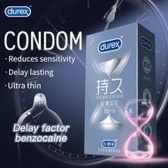 [Performa Ultra Thin] 10s High Quality Natural Latex Performa Durex Condoms for Longer Lasting Pleasure Safe Delay Climax Control Lubricant Condom