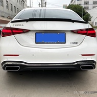 Sesuai untuk Mercedes-Benz C-Class W206 C200 C260 C300 2022+ Brabus Spoiler Pengubahsuaian Spoiler S