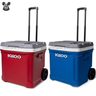 IGLOO Latitude 60 Roller - 56L Hard Cooler Insulated Container Chest Box Outdoor Sports Camping Cup Holders *Original