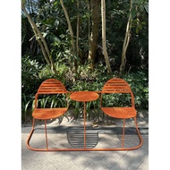 Dopamine Connected Table & Chair Outdoor Furniture Patio Cafe Milk Tea Shop Camping Party Commercial