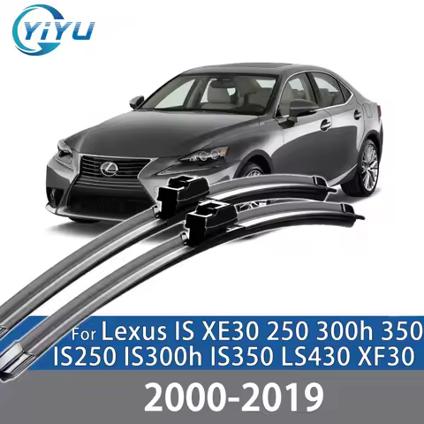 2PCS Car Front Wiper Blades For Lexus IS XE30 250 300h 350 IS250 IS300h IS350 LS430 XF30 04-24 Winds