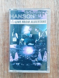 kaset pita hanson live from Albertane
