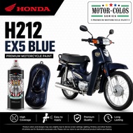 HONDA EX5 BLUE / H212 HONDA EX5 BLUE SPRAY PAINT / AIKKA / MOTOR-COLOS