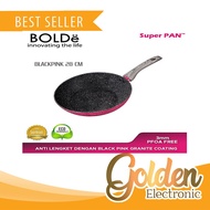 Bolde Super Pan WOK 28cm BLACKPINK / BOLDe 28cm WOK BLACK PINK