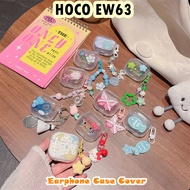 【Discount】For HOCO EW63 Case Casing Soft Silicone Cartoon Cute Pattern Earphone Case Cover
