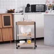 【LIJOY】三層推車 三層收納櫃 手推餐車 小物收納車 多功置物車