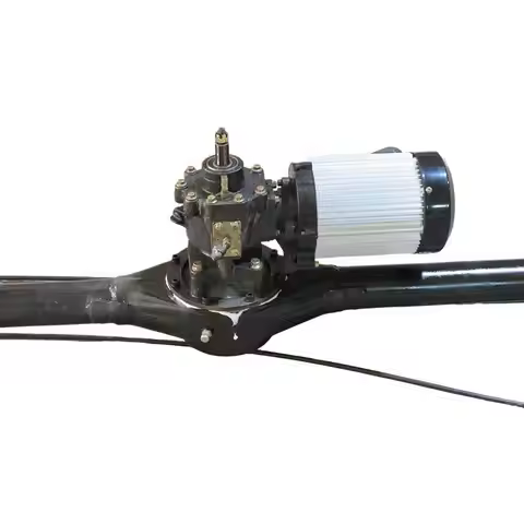 Electric tricycle four-wheeler rear axle assembly modified universal full set of oil-electric axle