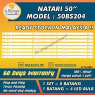 50BS204 NATARI 50" LED TV BACKLIGHT (LAMPU TV) NATARI 50 INCH LED TV BACKLIGHT