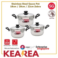Zebra Stainless Steel Sauce Pot 18cm / 20cm / 22cm