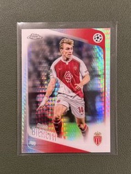 足球 Mika Biereth 摩納哥 新秀 2025-26 Topps Chrome UCC AS Monaco RC Rookie Prism 歐聯 UEFA Champions League 世
