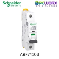 Schneider A9F74163 Mini Circuit Breaker Acti9 iC60N 1P C 63A 230V MCB