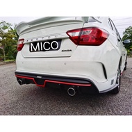 REAR SKIRT SAGA VVT 2019-2023 FIREWAR DESIGN SPORT