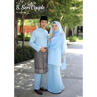 SET NIKAH | BABY BLUE | BAJU KURUNG SOFEA