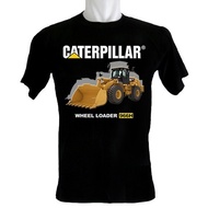 hot Caterpillar Wheel Loader 966h Tshirt / Baju Microfiber Jersi / Jersey Sublimation / Tshirt Jerse
