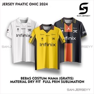 FNATIC ONIC 2024 full printing Jersey