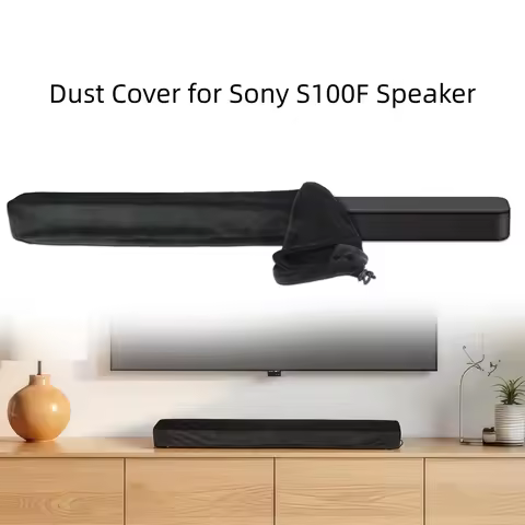 S100F Dust Cover for Sony S100F Dust-proof Speaker Protective Accessory Black