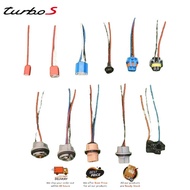 CAR HEADLIGHT BULB SOCKET FOR H1/H3/H4 CERAMIC/H4 ORI TYPE/H7/H8/H11/HB3/HB4/T10/T20 1 PIN & 2 PIN/1