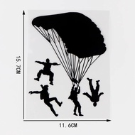Personality Car Sticker Parachute Parachute Extreme Sports Vinyl Sticker