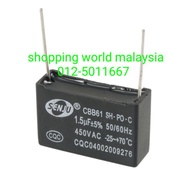 (1.5UF/2UF/2.5UF/3UF/3.5UF/4UF) fan motor capacitor solder