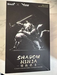 6inch+ x VTOYS 1/12 Shadow Ninja Action Figure SNOO2 Red