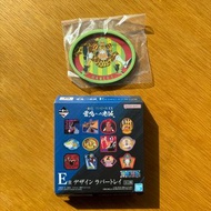 One Piece 海賊王 雷鳴忠誠 Ichiban Kuji 一番 E賞 Green Hamlet 長頸鹿人 杯墊 Coaster 約 9cm x 8cm