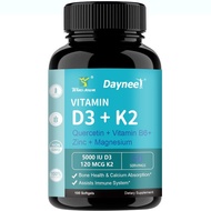D2+K3 Softgels Supplement Vitamins and Minerals Soft Capsule